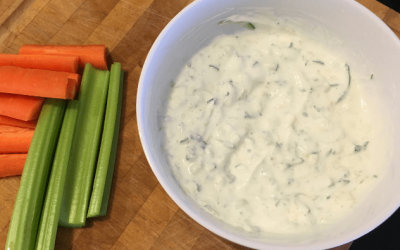 Healthy Greek Style Tzatziki Dip Recipe