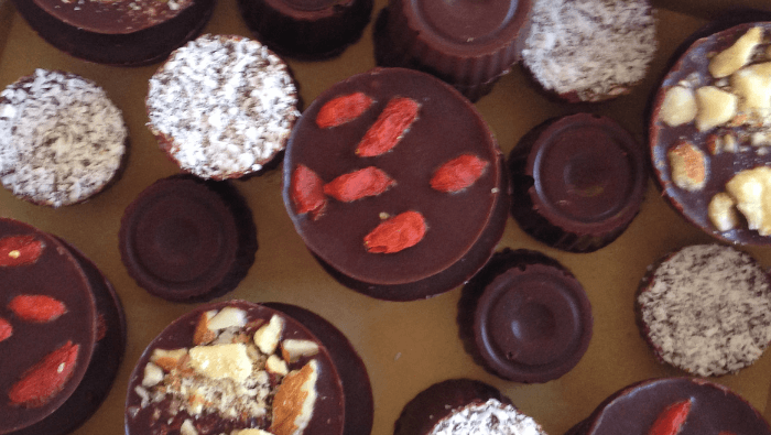 assorted home made chocolates blog header image