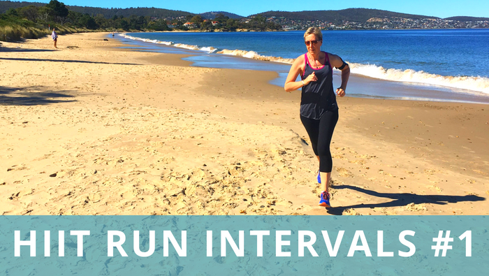 Wendy running on the beach blog header