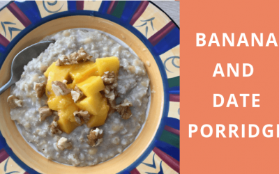 Banana and date porridge recipe