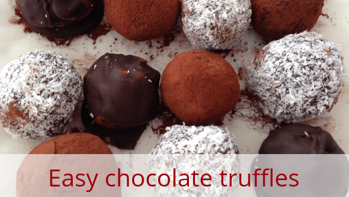 Easy Chocolate Truffles Recipe