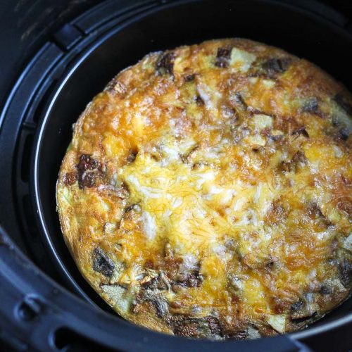 Air fryer frittata