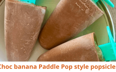 Choc Banana Popsicles Recipe
