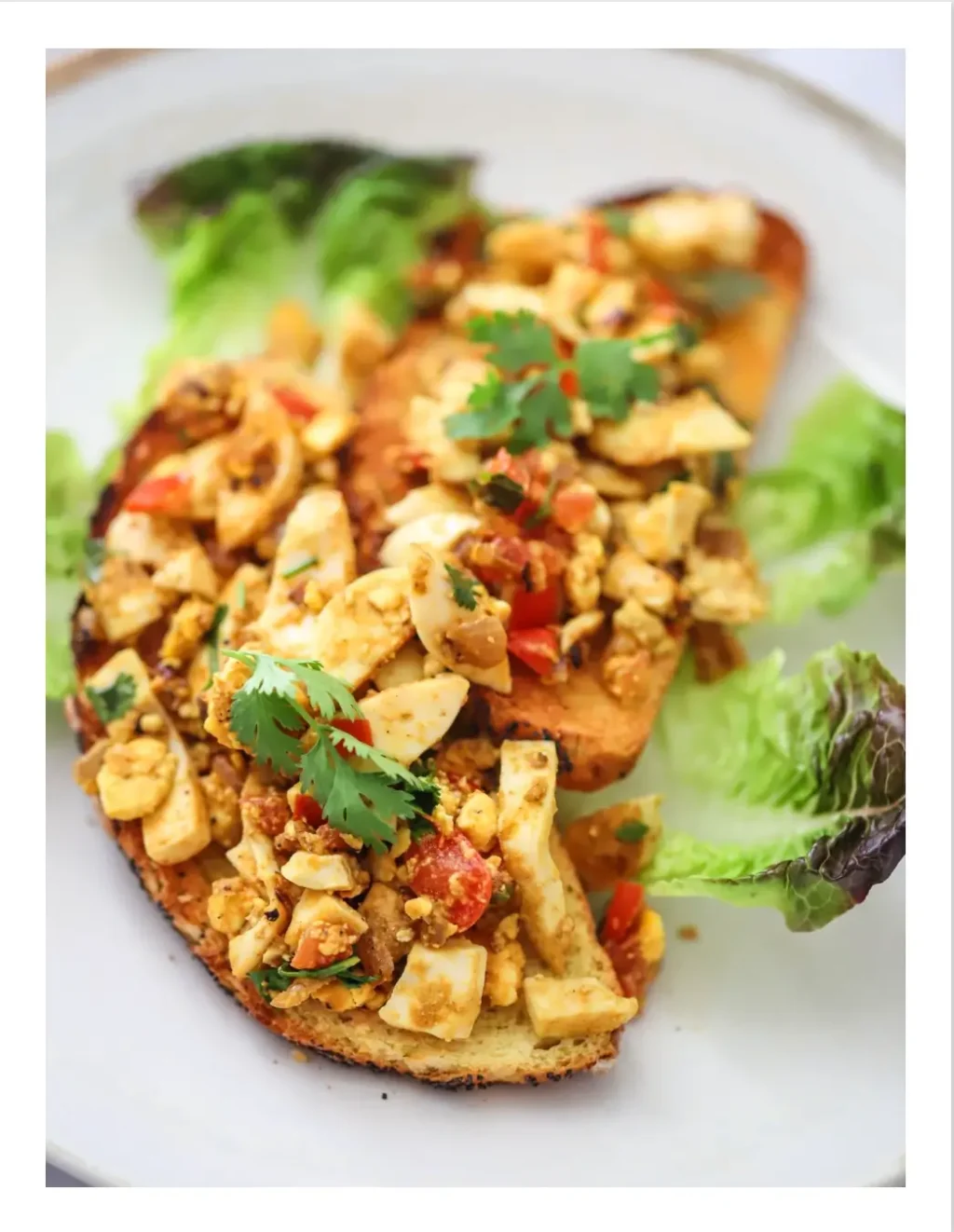 Indian scrambled eggs