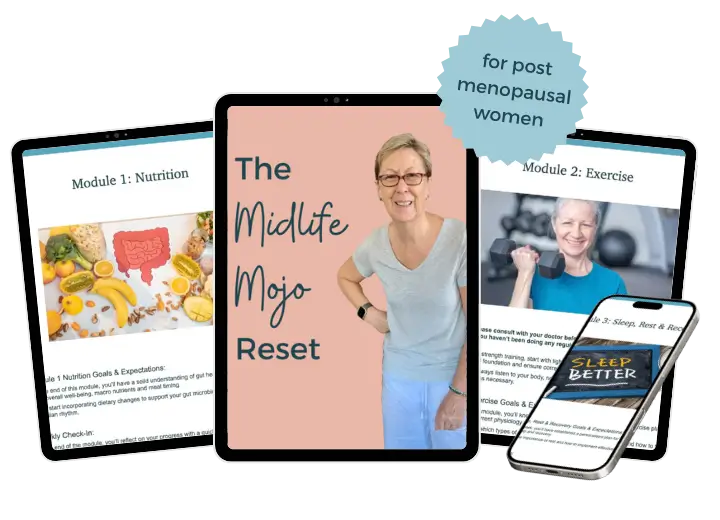 Midlife Mojo Reset on iPad screens